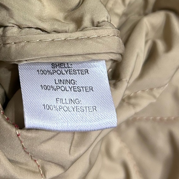 $169 Hunter Quilted Vest Full Zip Women's Sz 0 Red with Pockets water resistant - Picture 14 of 14